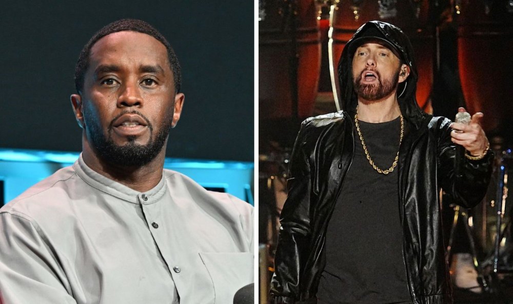 Diddy's odd response to Eminem's Tupac murder claims resurface