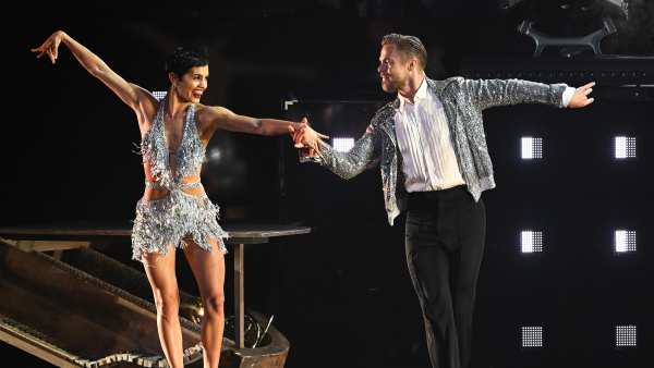 Derek Hough and Wife Hayley Erbert Perform During Symphony of Dance Tour