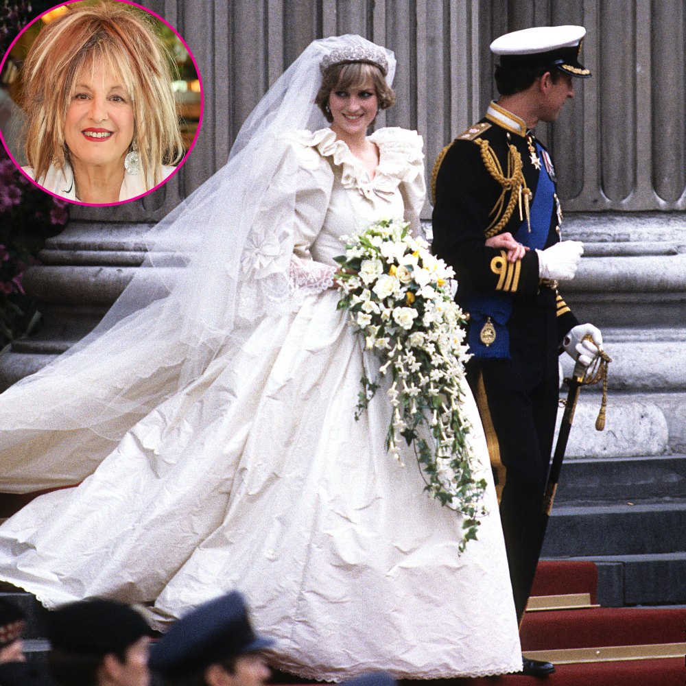 Designer of Princess Diana’s Wedding Gown Talks Creating Spare Dress