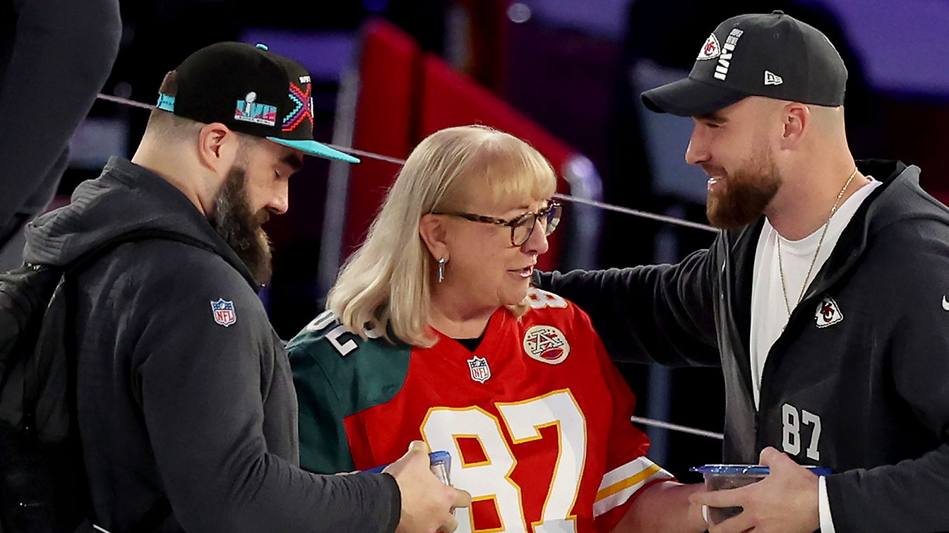 Donna Kelce Says Travis and Jason Don't Give Good Mother's Day Gifts Donna Kelce Says Travis and Jason Don't Give Good Mother's Day Gifts