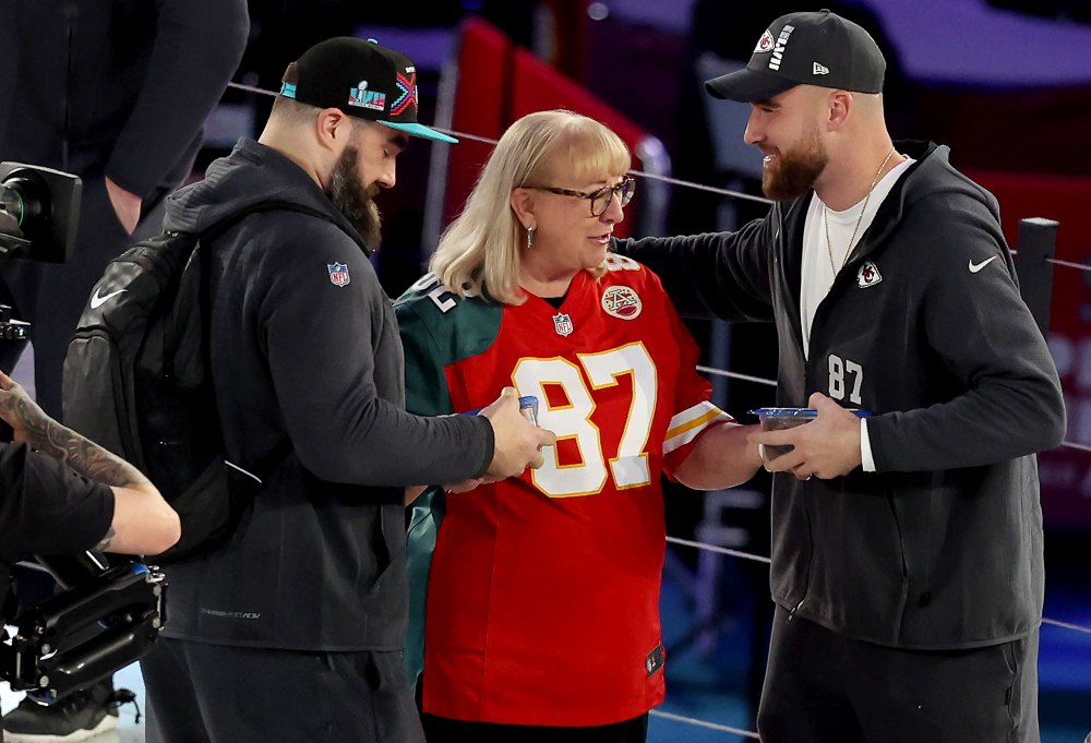Donna Kelce rarely spends Mother's Day with her sons Travis and Jason