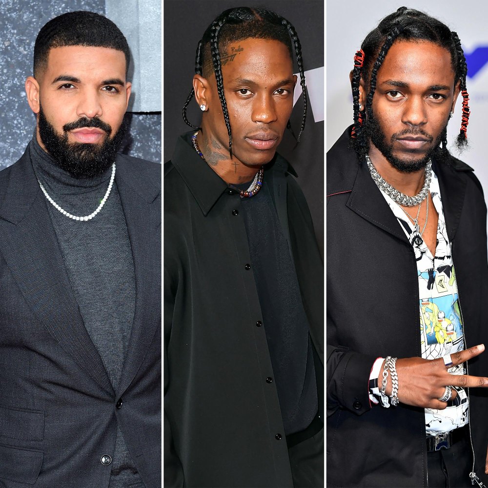 Drake Pretends to Shoot Travis Scott During Concert Seemingly Over Kendrick Lamar Feud