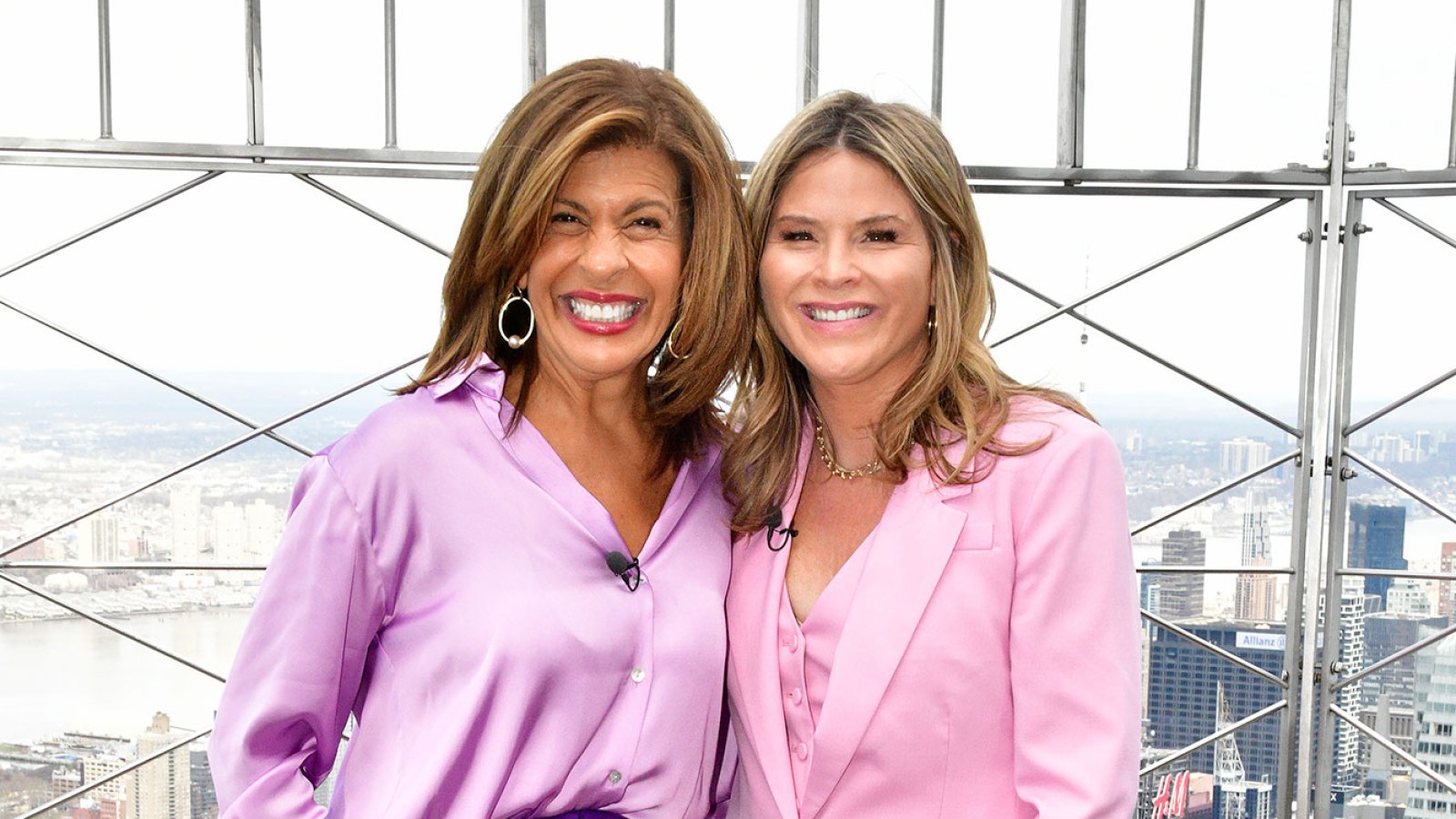 Feature Hoda Kotb and Jenna Bush Hager Celebrate 5 Years Cohosting Today Together Empire State Building