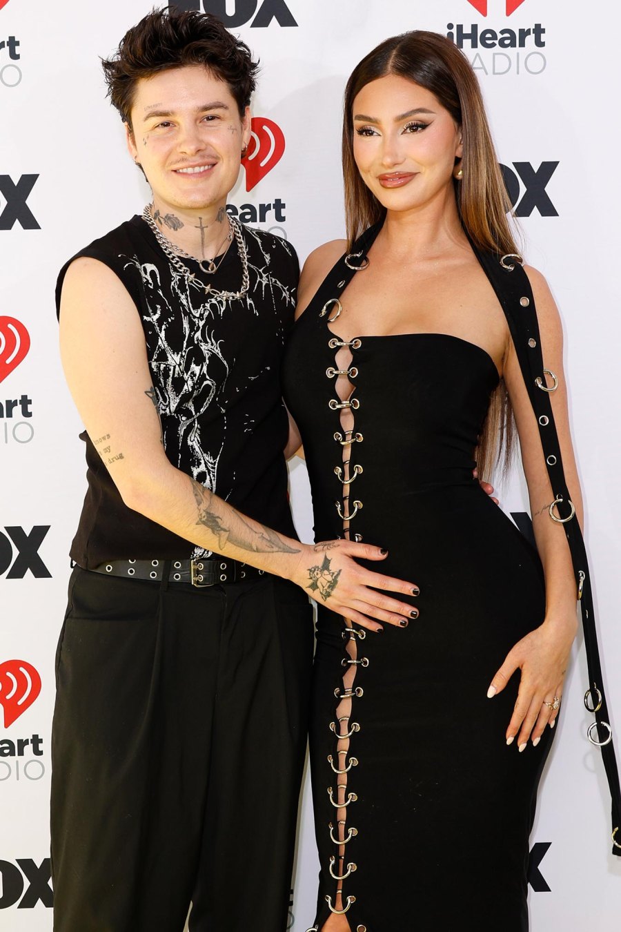Francesca Farago Shows Off Baby Bump at iHeartRadio Music Awards