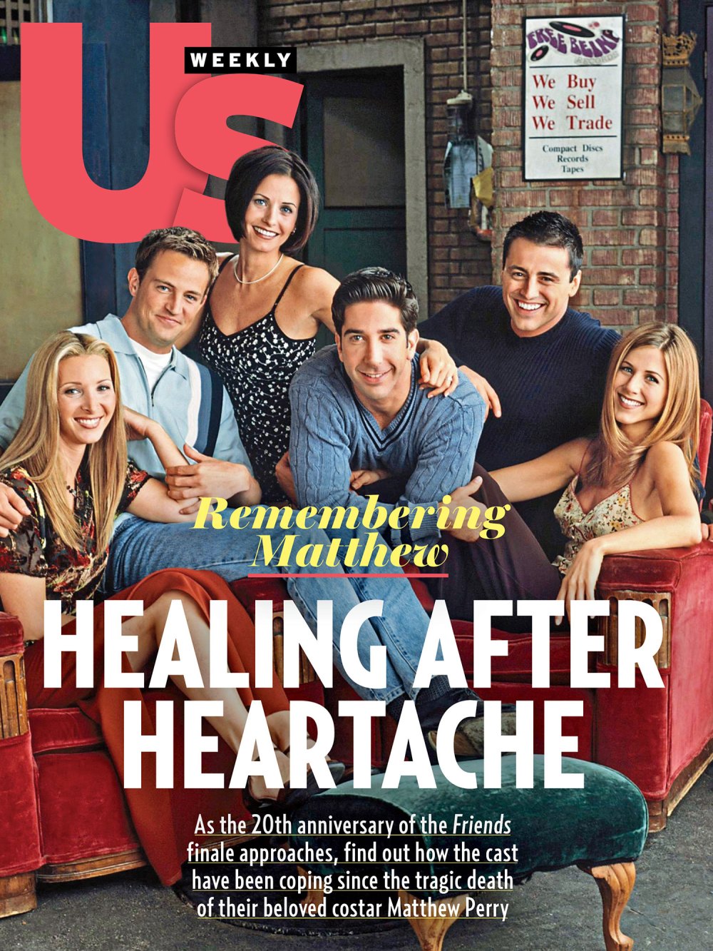 Friends 2419 Us Weekly Cover No Chip