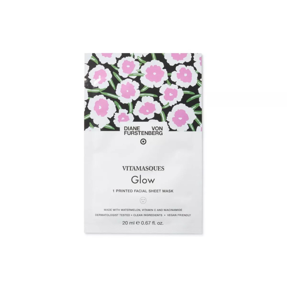 DVF for Target x Vitamasques Poppy Sheet Mask - Glow