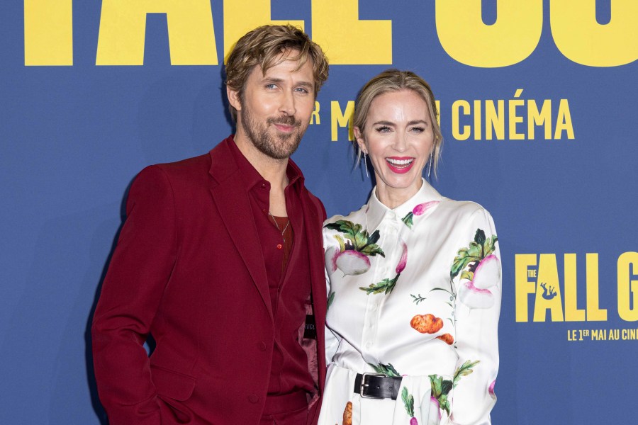 "The Fall Guy" Premiere At UGC Normandie, Ryan Gosling Emily Blunt