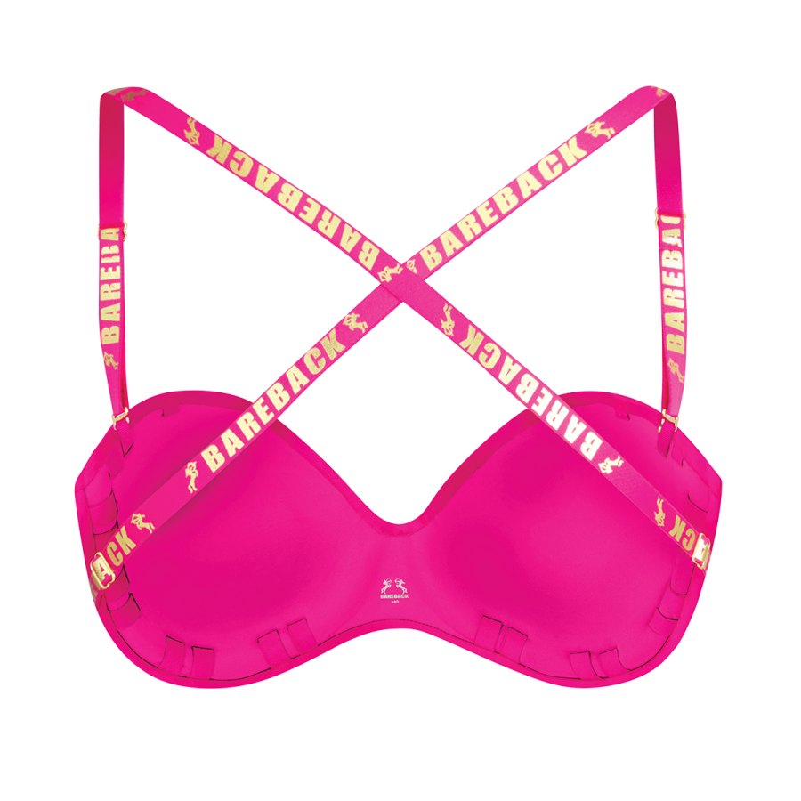 Premium Multi-Way Sexy Back Bra™ in Hot Pink