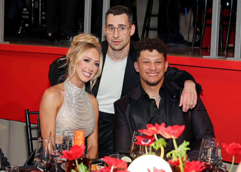 Jack Antonoff was spotted with Patrick and Brittany Mahomes at the TIME100 event