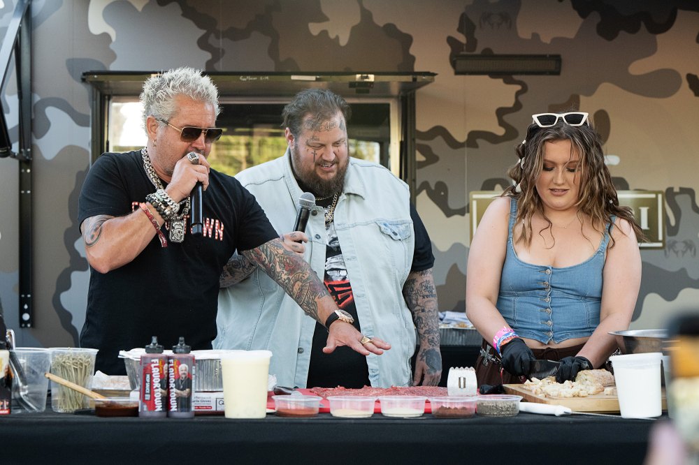 Jelly Roll Brings Daughter Bailee Ann to Stagecoach to See Guy Fieri