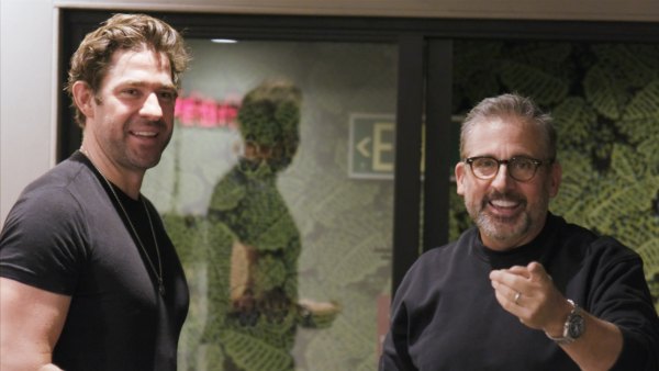 John Krasinski and Steve Carell Reunite After Years