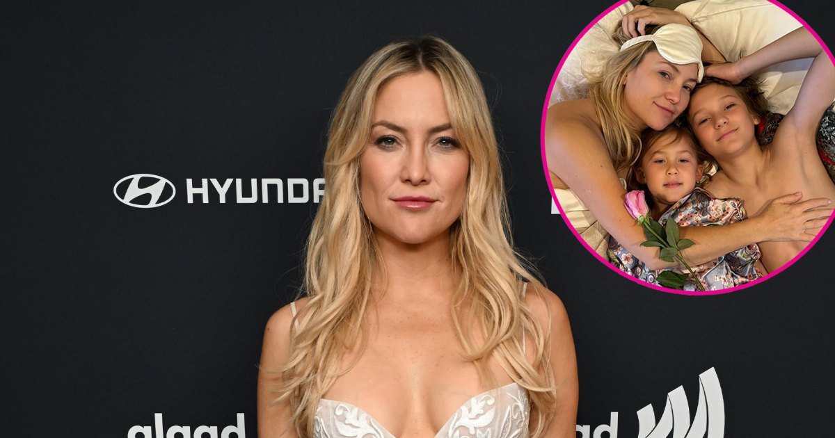 Kate Hudson Celebrates Perfect 45th Birthday with Her Kids in Cozy Photo