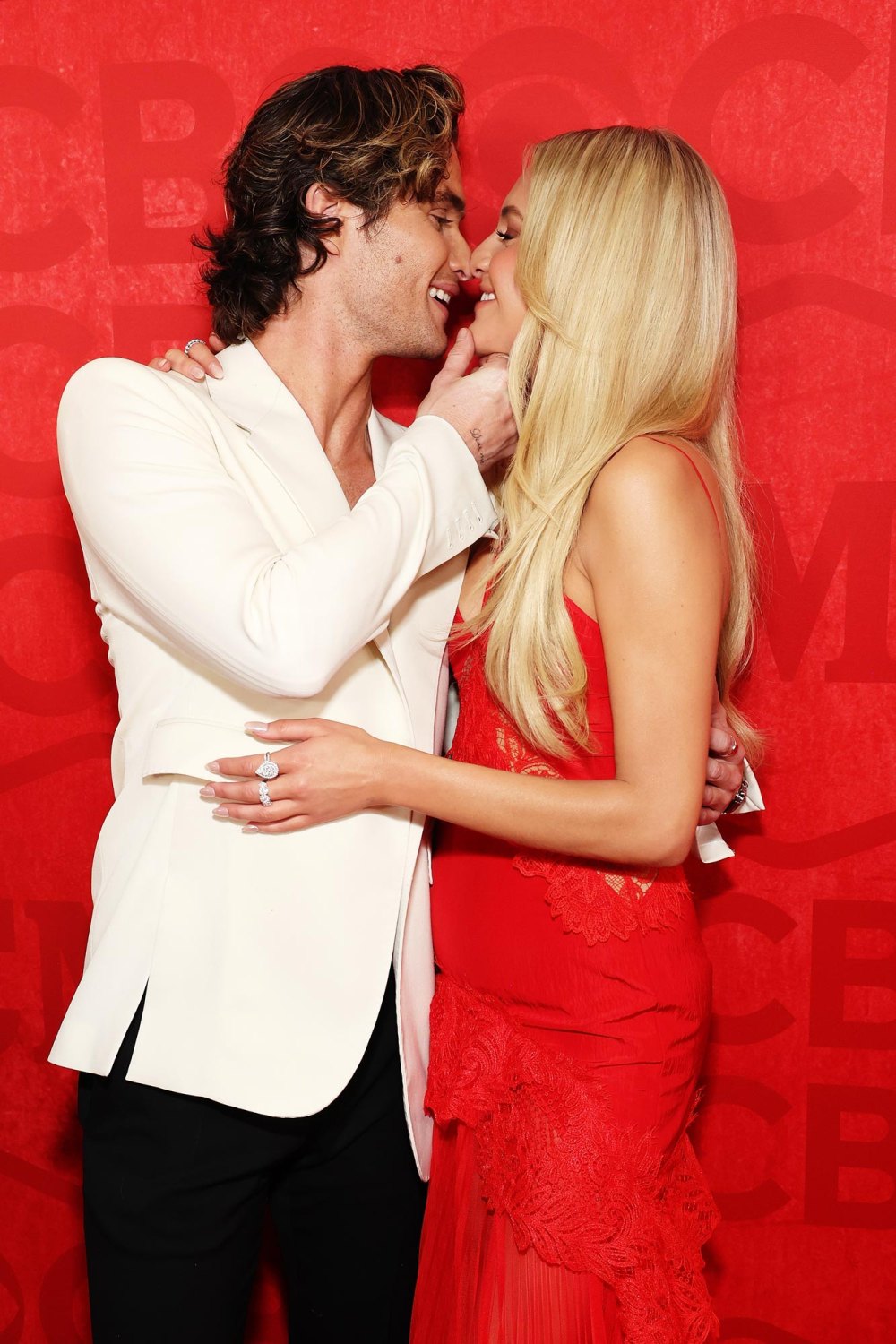 Kelsea Ballerini and Boyfriend Chase Stokes Turn Up the PDA on the 2024 CMT Music Awards Red Carpet