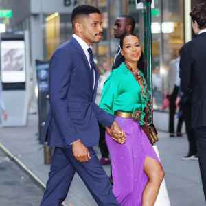 Kerry Washington and Husband Attend Ralph Lauren Show