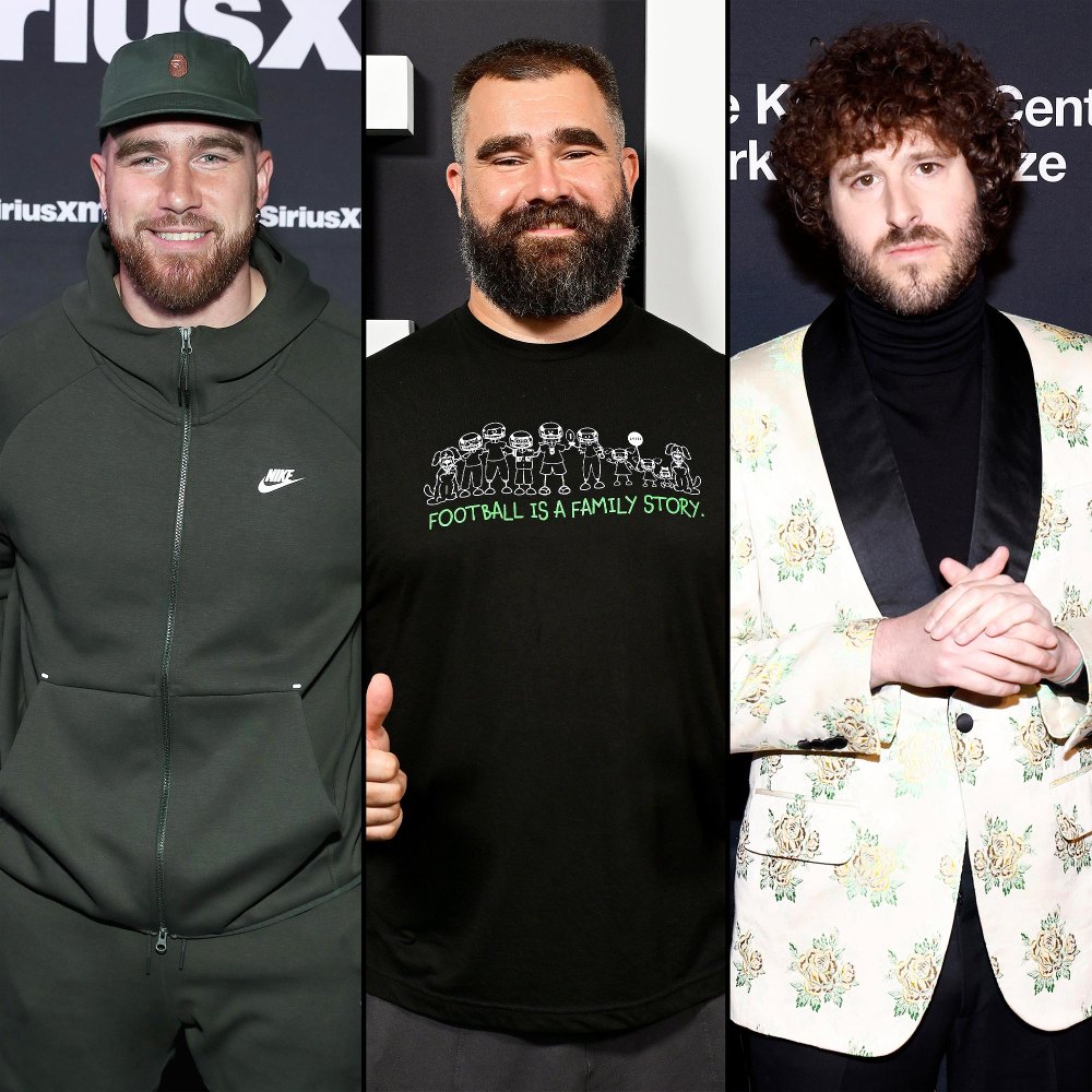 Lil Dicky Gives Travis and Jason Kelce Their Rap Names That Fits for You