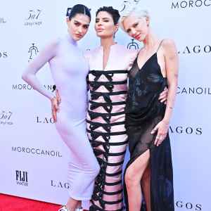 Lisa Rinna and Her Daughters at Daily Front Row Awards