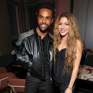 Lucien Laviscount and Shakira