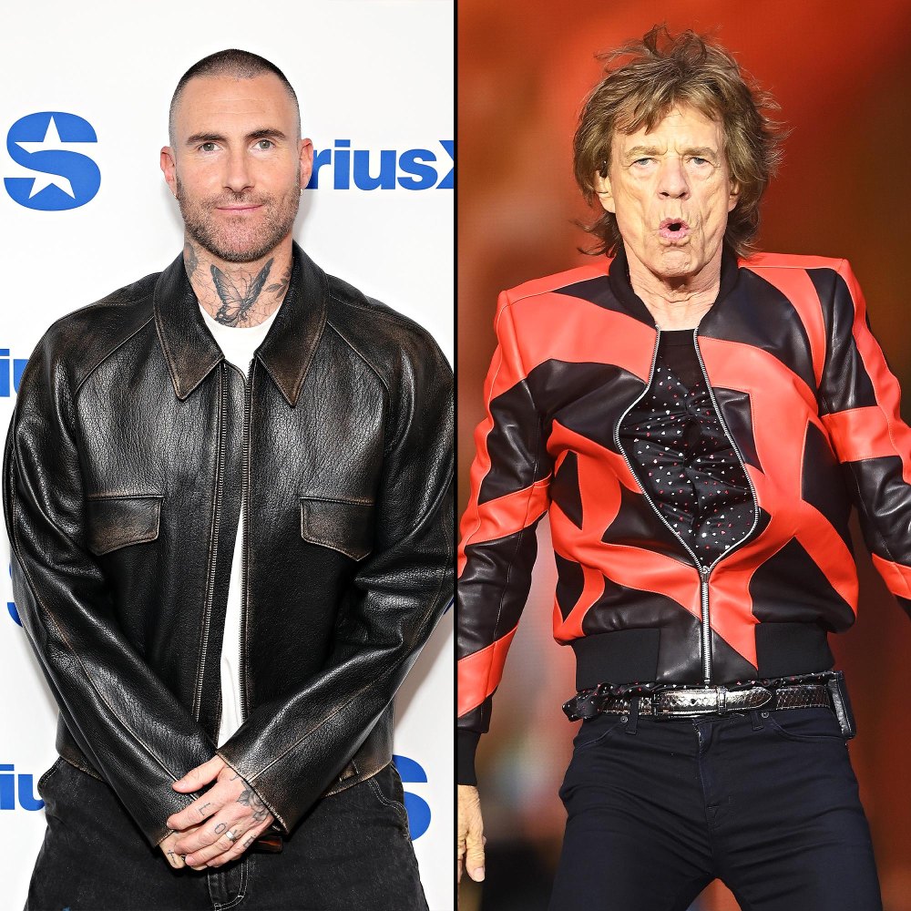 Maroon 5s Adam Levine Says It Was Surreal to See Mick Jagger Dance to Moves Like Jagger