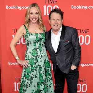 Michael J Fox and Tracy Pollan Looked So in Love at the Time 100 Gala