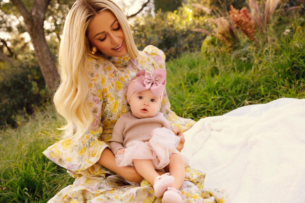 Paris Hilton shares adorable first photos of daughter London 007