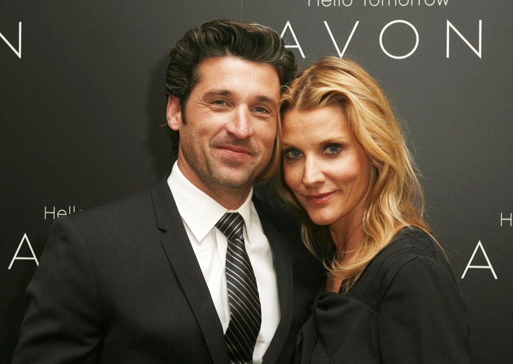Patrick Dempsey Promotes Wifes Lipglosses