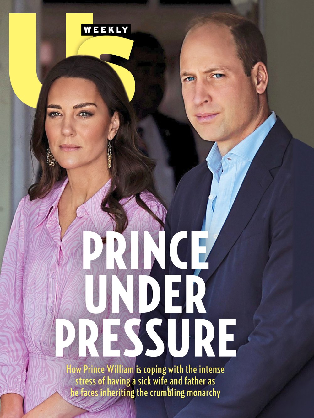 Prince William and Kate Middleton 2418 Us Weekly Cover No Chip