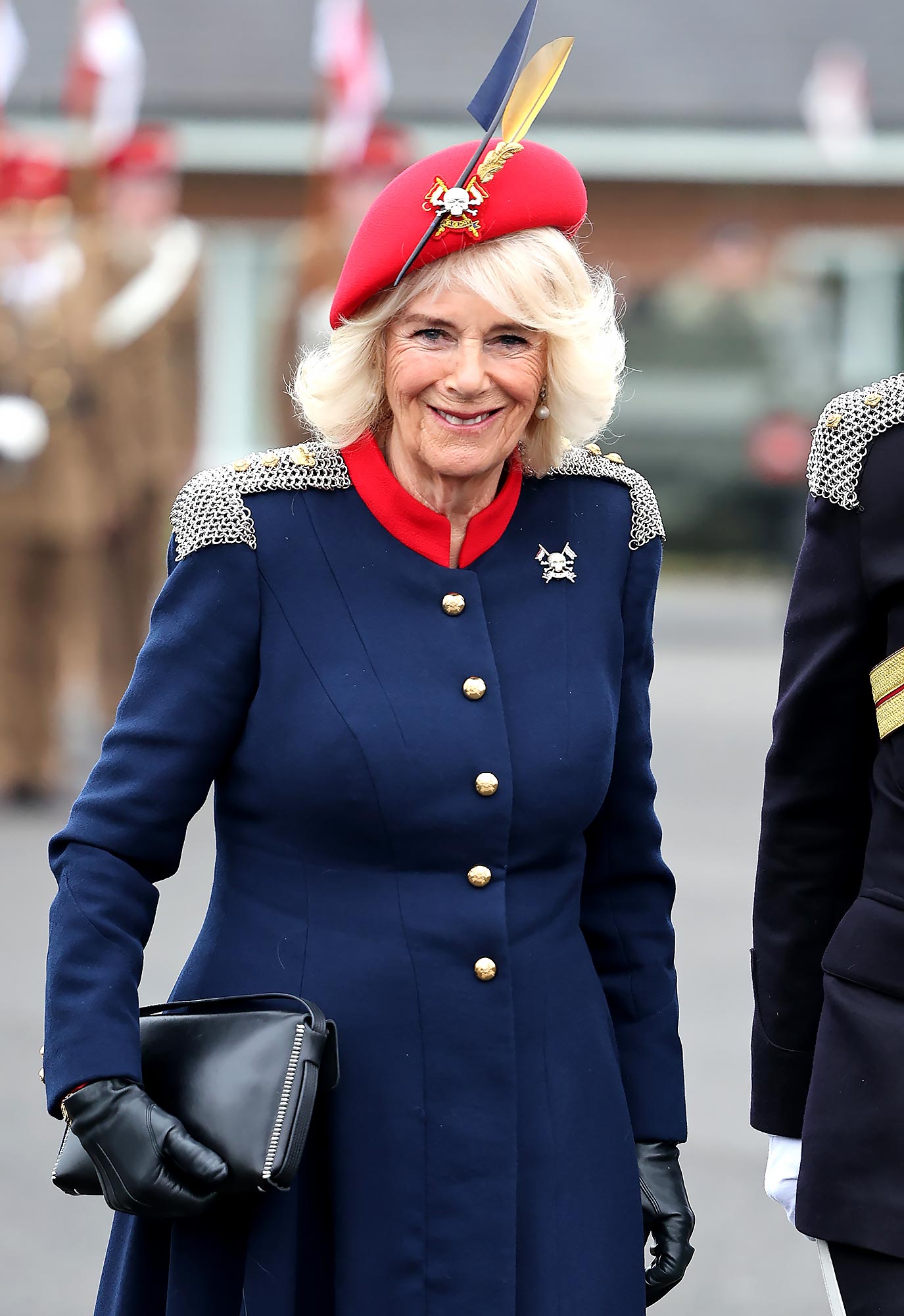 Queen Camilla Pays Tribute to Queen Elizabeth by Wearing Her Skull and Crossbones Brooch