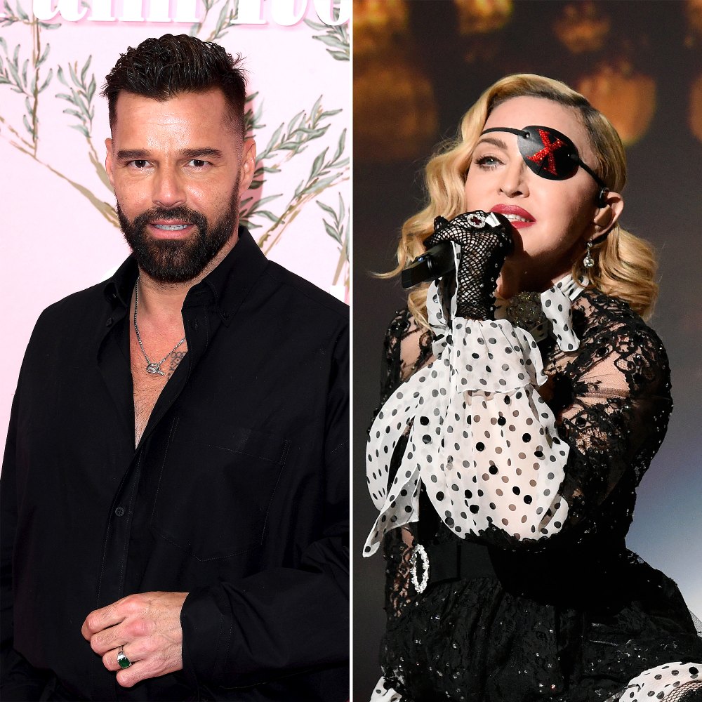 Ricky Martin Visibly Aroused Onstage at Madonna Concert Fans Insist