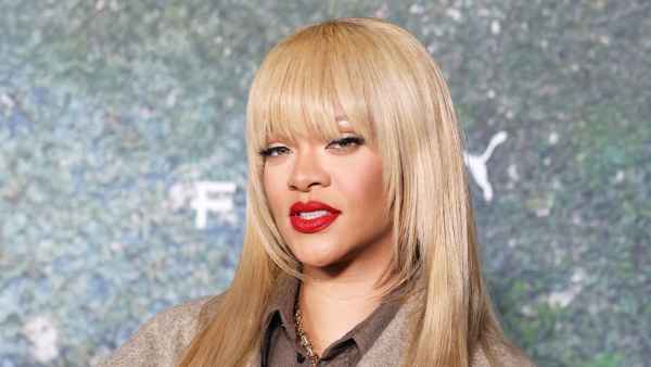 Rihanna Stuns With Bangs at Fenty x Puma Party