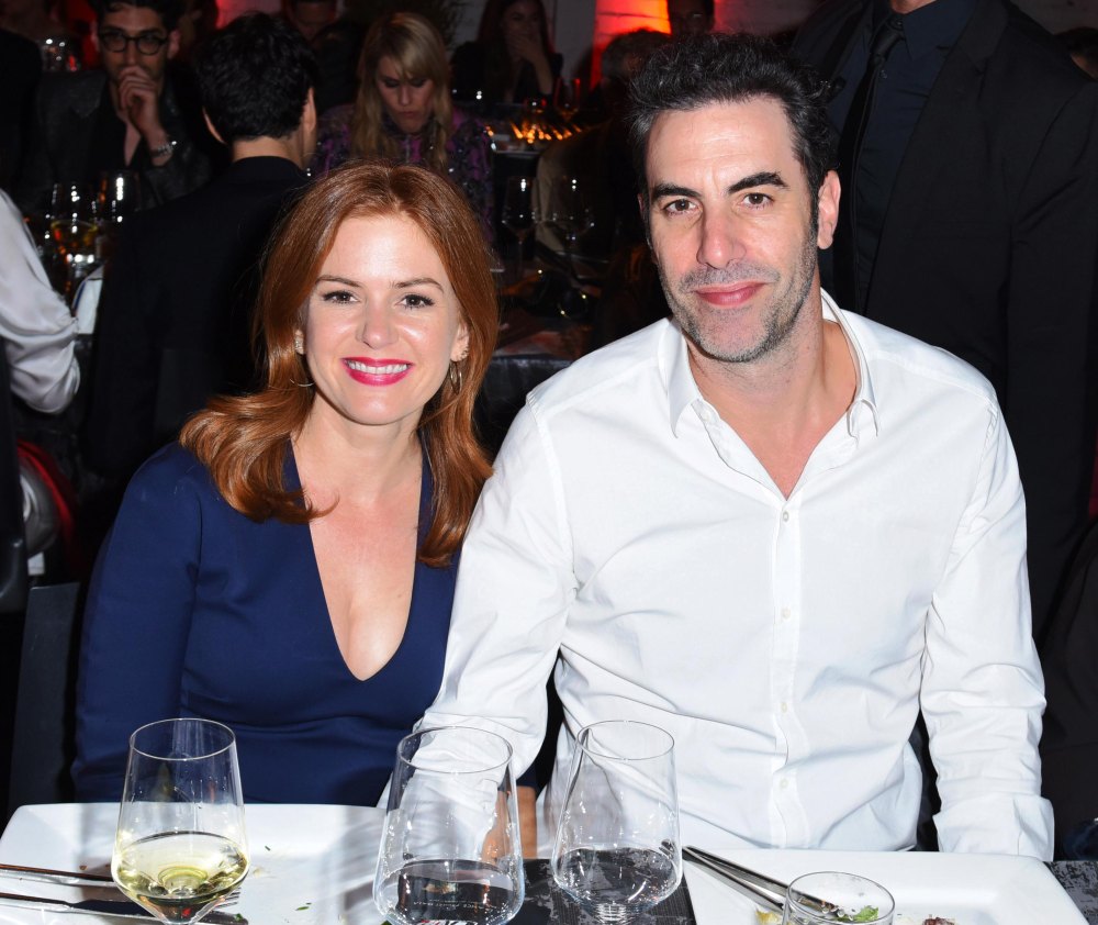 Sacha Baron Cohen and Isla Fisher Fought Bitterly Over Parenting Duties Professional Demands