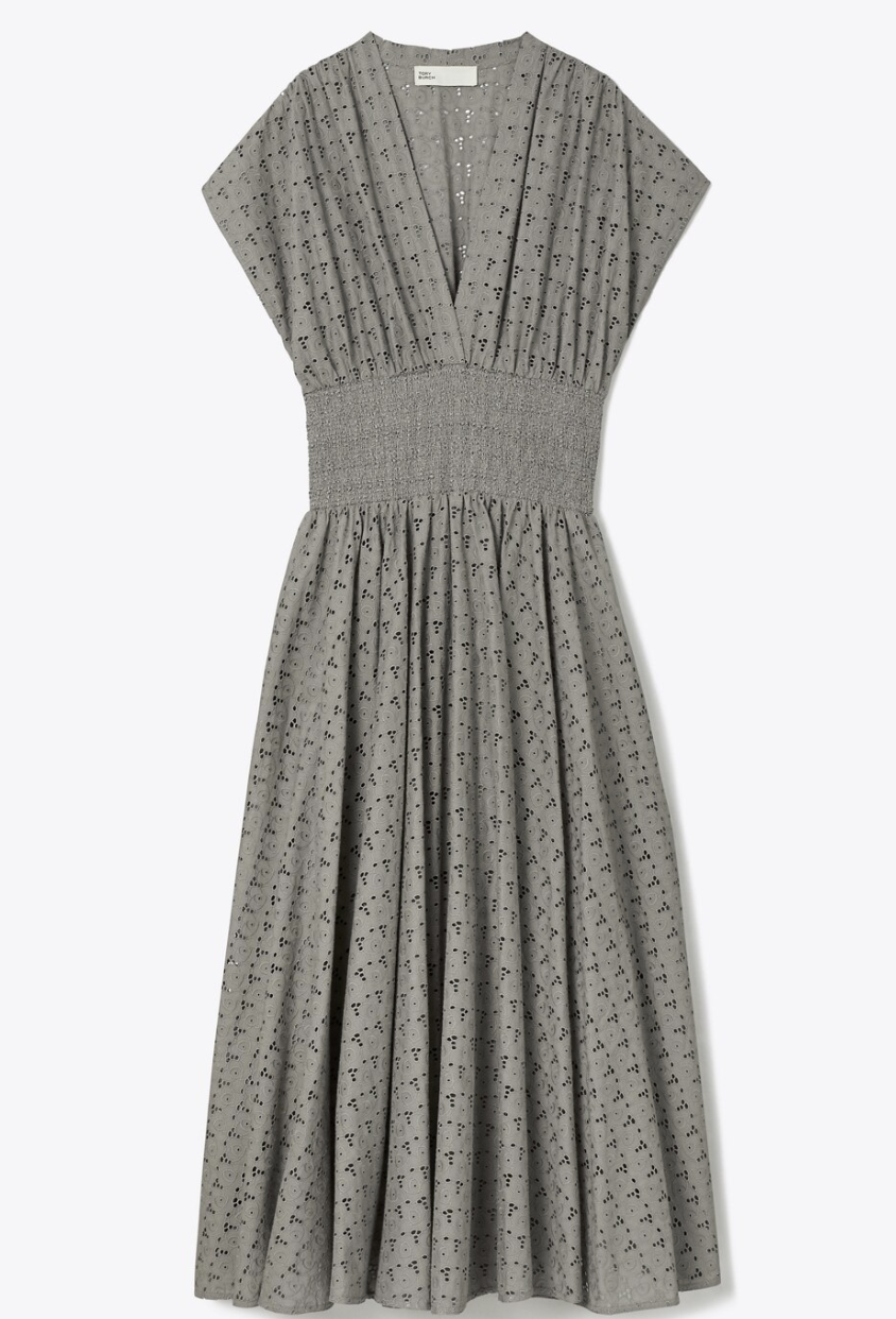 Tory Burch Cotton Eyelet Dress