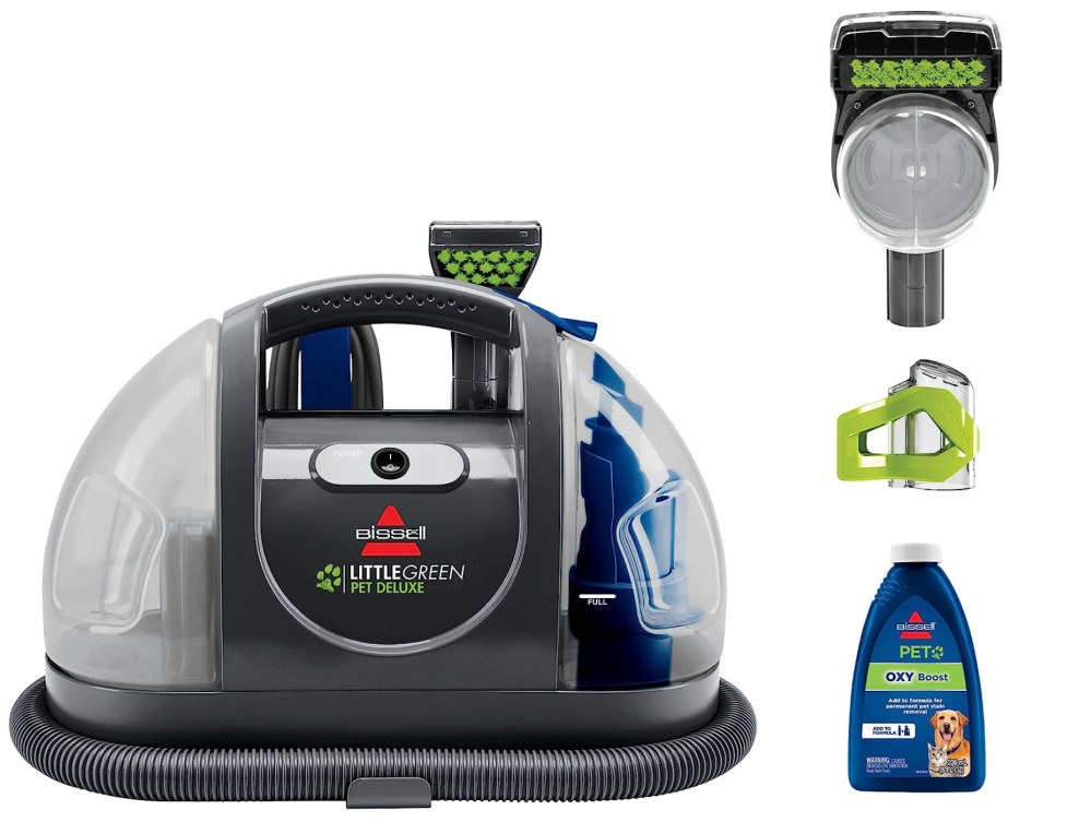 BISSELL Little Green Pet Deluxe Portable Carpet Cleaner and Auto/Car Detailer Deals