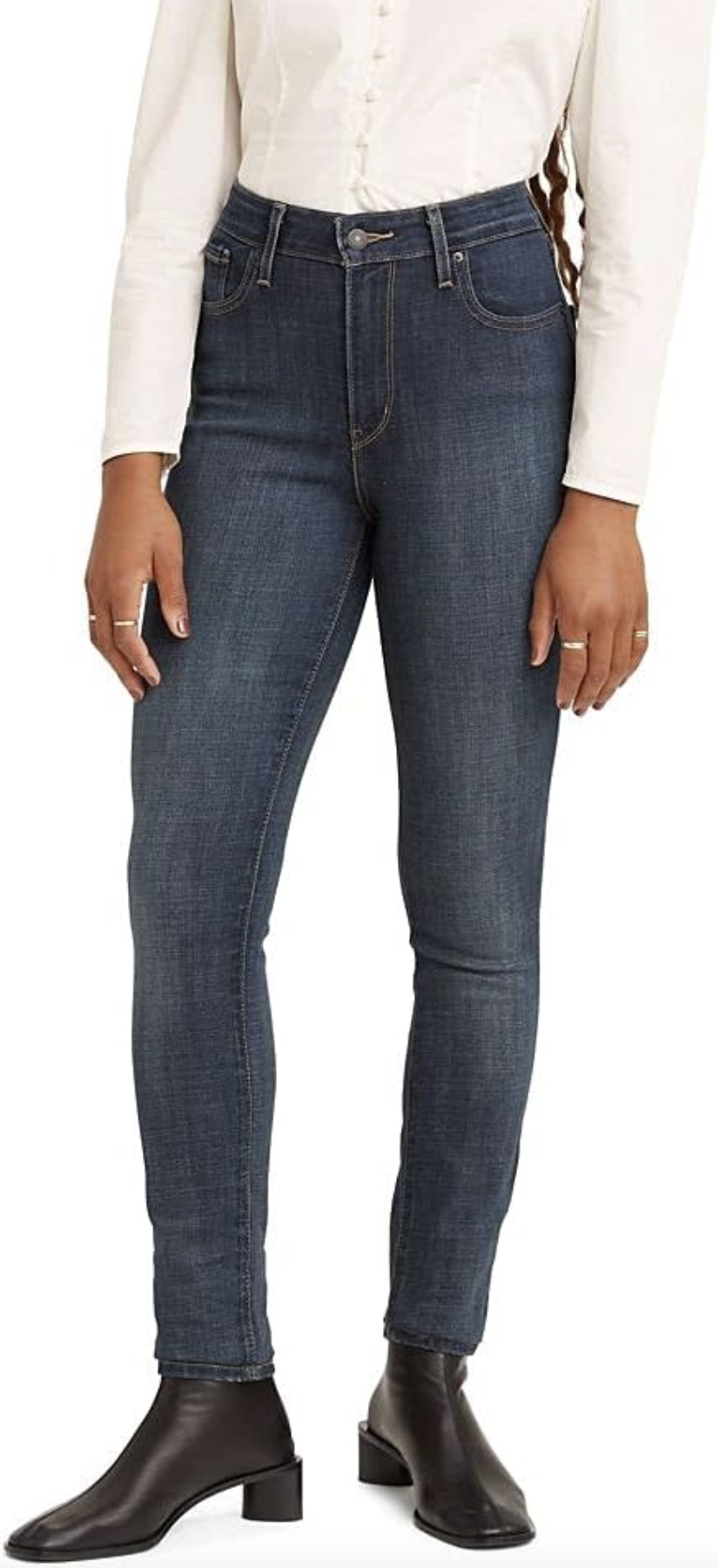 Offers on women's jeans 721 High Rise Skinny Jeans from Levi's