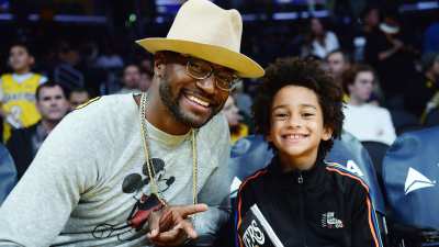 Taye Diggs Teases His and Ex Idina Menzels Teenage Son Walker Has a Beautiful Voice