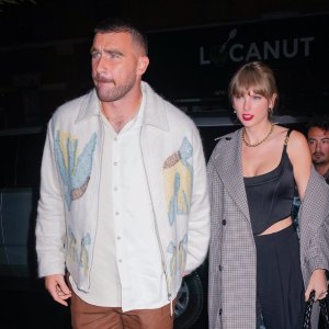 Taylor Swift and Travis Kelce Spotted in Getaway Car During Los Angeles Date Night 553