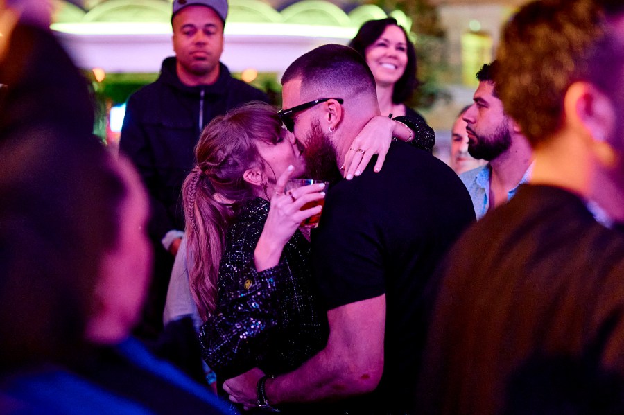 Taylor Swift and Travis Kelce Were 'Full-On Making Out' During Bleachers' Coachella Set