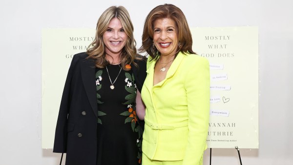 Todays Jenna Bush Hager Clarifies Hoda Kotb Is Not Dating Her Driver Eddie Shes Still Looking