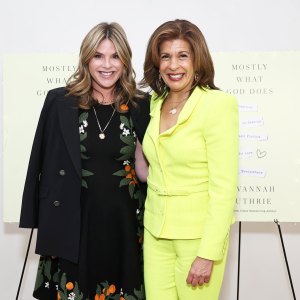 Todays Jenna Bush Hager Clarifies Hoda Kotb Is Not Dating Her Driver Eddie Shes Still Looking
