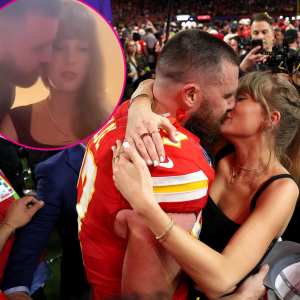 Travis Kelce Kisses Taylor Swift s Cheek at Home Holds Her Hand on Singapore Date in New Video 056