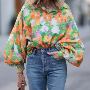 Flattering Spring Blouse to Conceal Underarm Sweat