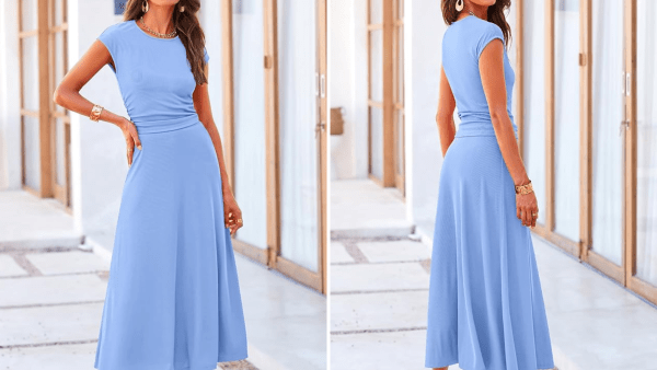You’ll Wear This Cozy Two-Piece Ribbed Crop Top and Skirt Set All Spring