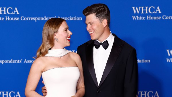 Colin Jost Knows He Is Scarlett Johansson's 'Second Gentleman,' Praises Her Support at WHCA Dinner