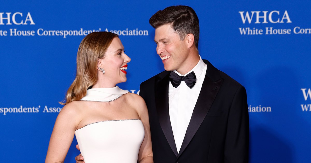 Colin Jost Jokes He Is ‘Second Gentleman’ to Scarlett Johansson