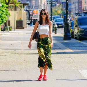 Emily Ratajkowski in NYC on April 29, 2024.