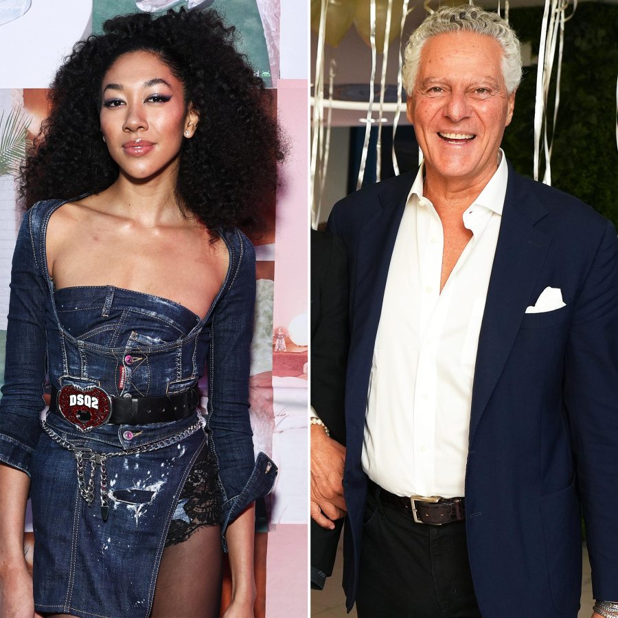 Aoki Lee Simmons 21 and Restaurateur Vittorio Assaf 64 Debut Romance With Beach PDA