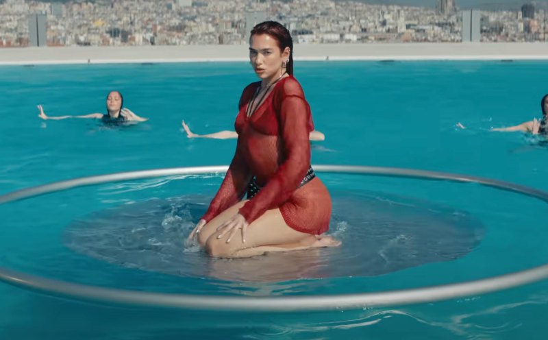 Dua Lipa’s ‘Illusion’ Music Video is a Wet and Wild Bash | Us Weekly