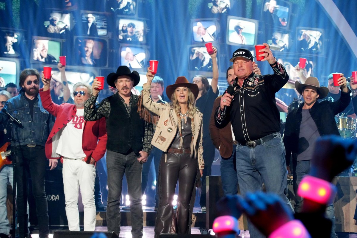 Toby Keith tribute at the CMT Awards