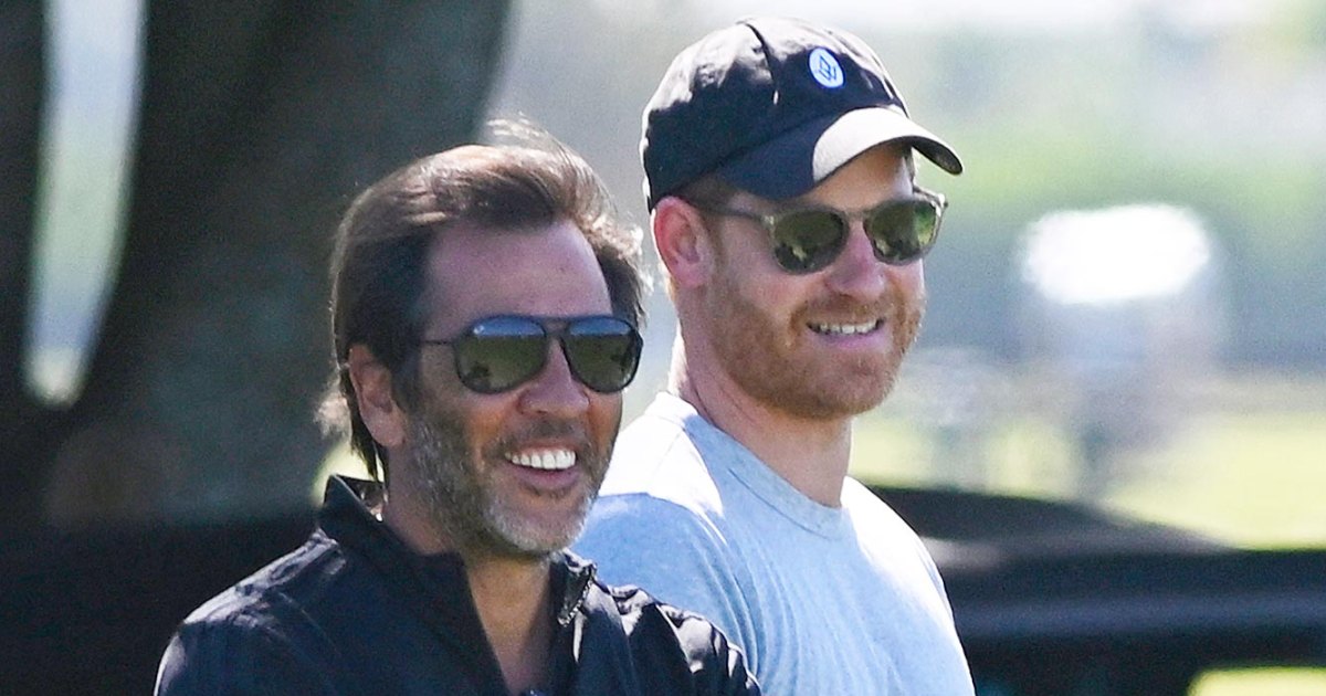 Il principe Harry e l'amico Nacho Figueras filmano un nuovo progetto durante una partita di polo