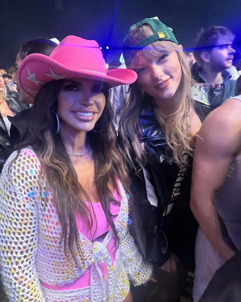 Worlds Collide as Queens Taylor Swift and Teresa Giudice Meet in the 2024 Coachella Crowd
