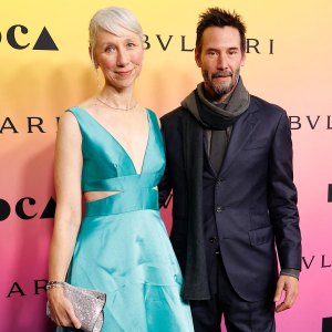 Keanu Reeves and Girlfriend Alexandra Grant Make Rare Red Carpet Appearance for at 2024 MOCA Gala